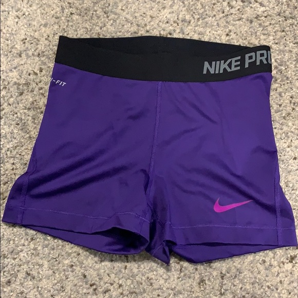 Nike | Shorts | Nike Pro Shorts Purple 